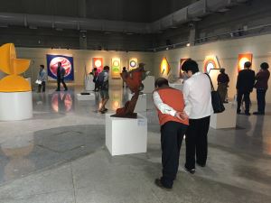 「李再鈐雕塑—九十而作展」開幕式